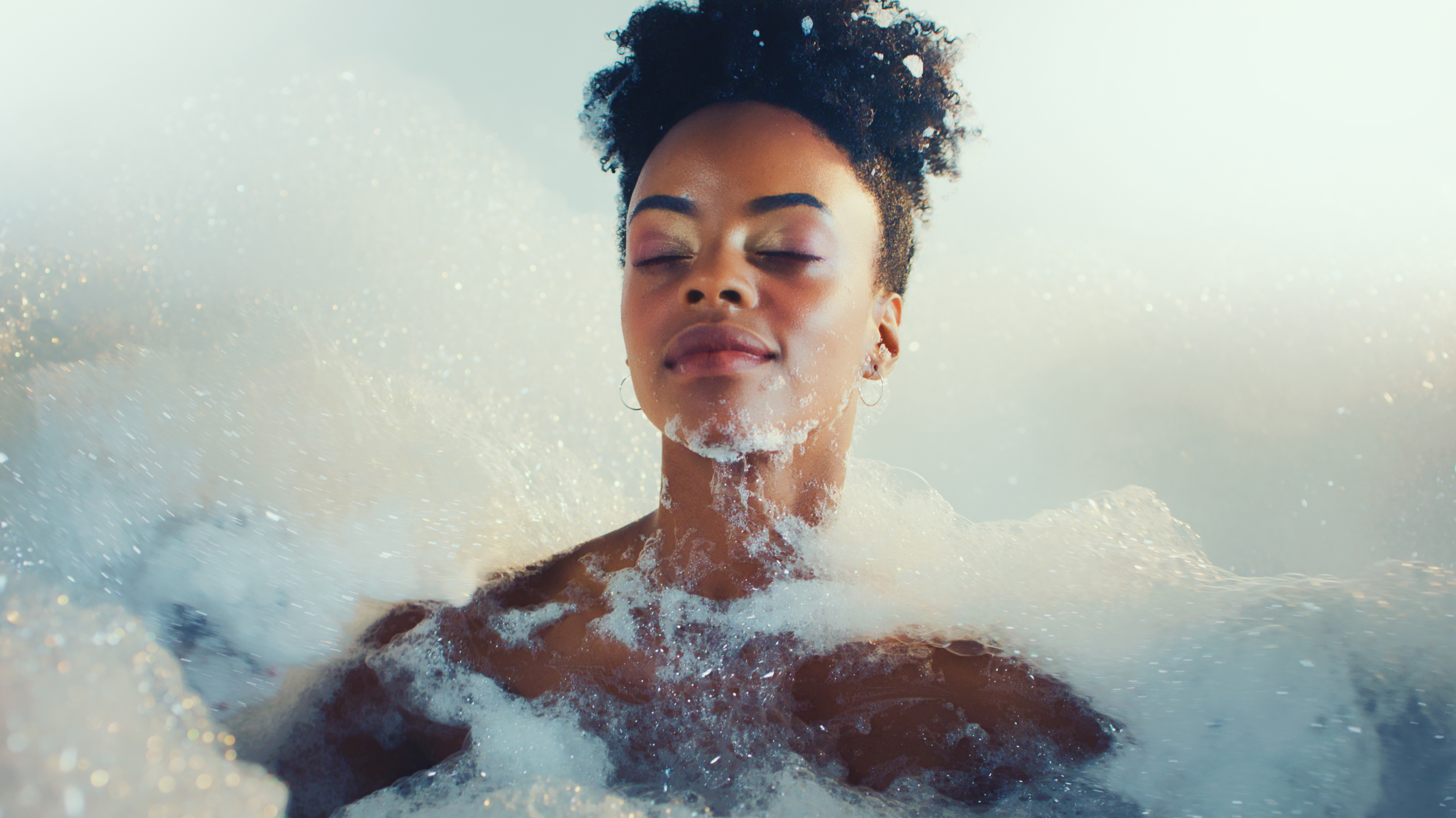 the importance of nurturing oneself through self-care activities like a bubble bath